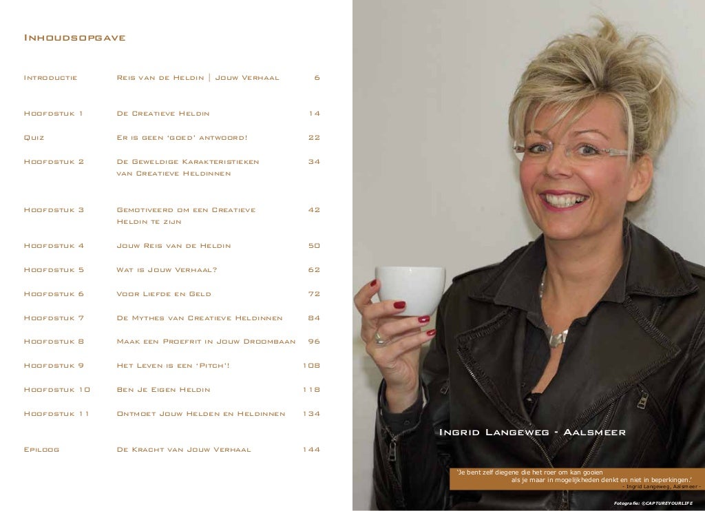 De Reis van de Heldin December reisgids?