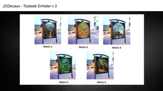 JCDecaux - Testade Enheter v 2
 