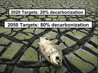2020 Targets: 20% decarbonization

2050 Targets: 80% decarbonization
 