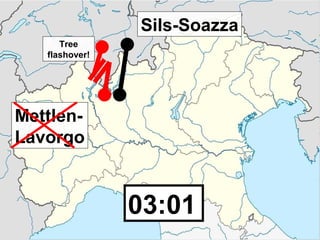 Sils-Soazza
      Tree
   flashover!




Mettlen-
Lavorgo


                03:01
 