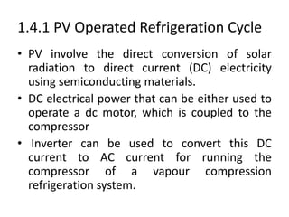 Design and fabrication of a Vapor absorption Refrigeration using solar ...