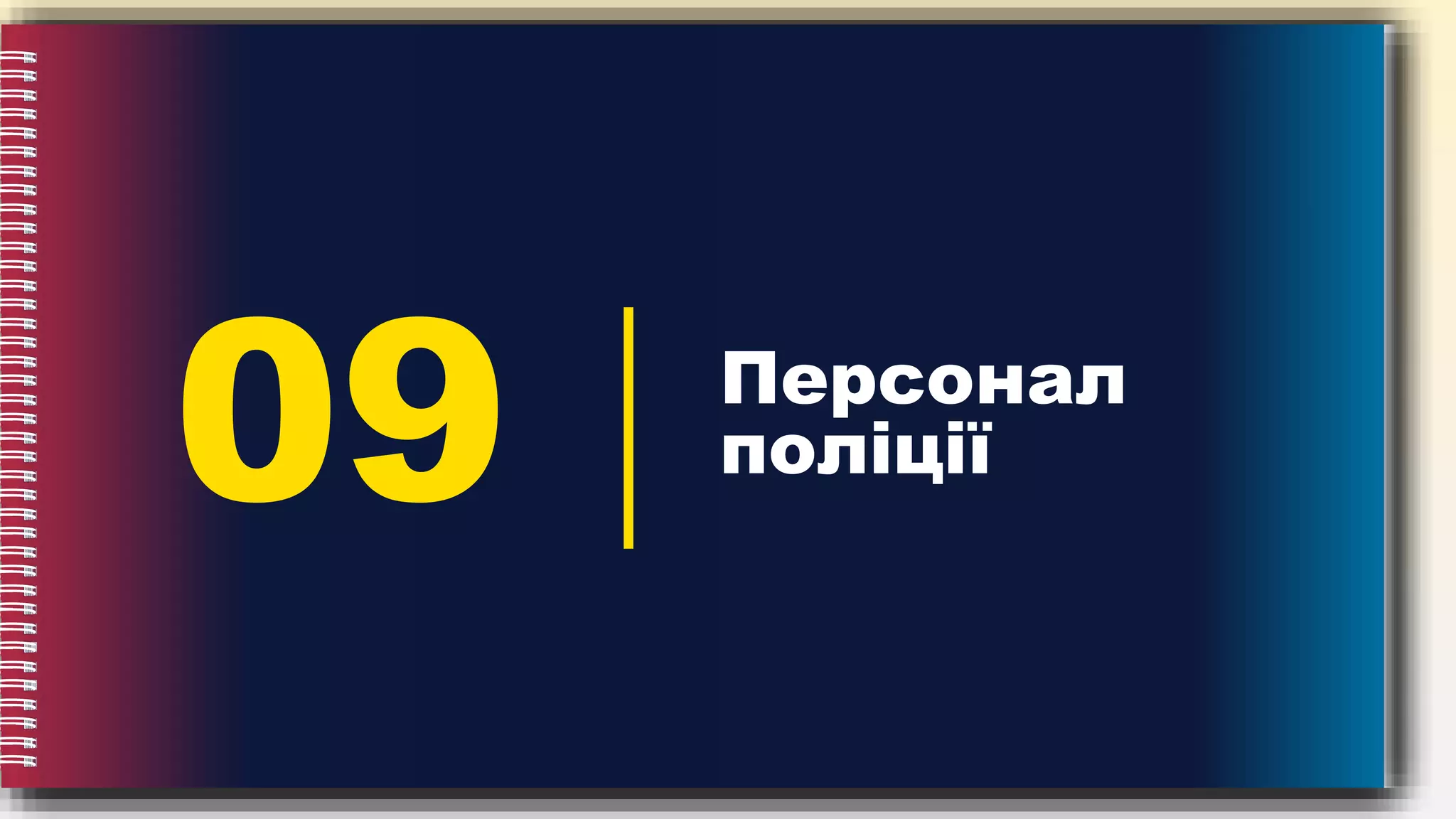 09 Персонал
поліції
 