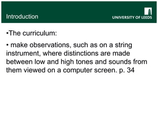 IntroductionThe curriculum: