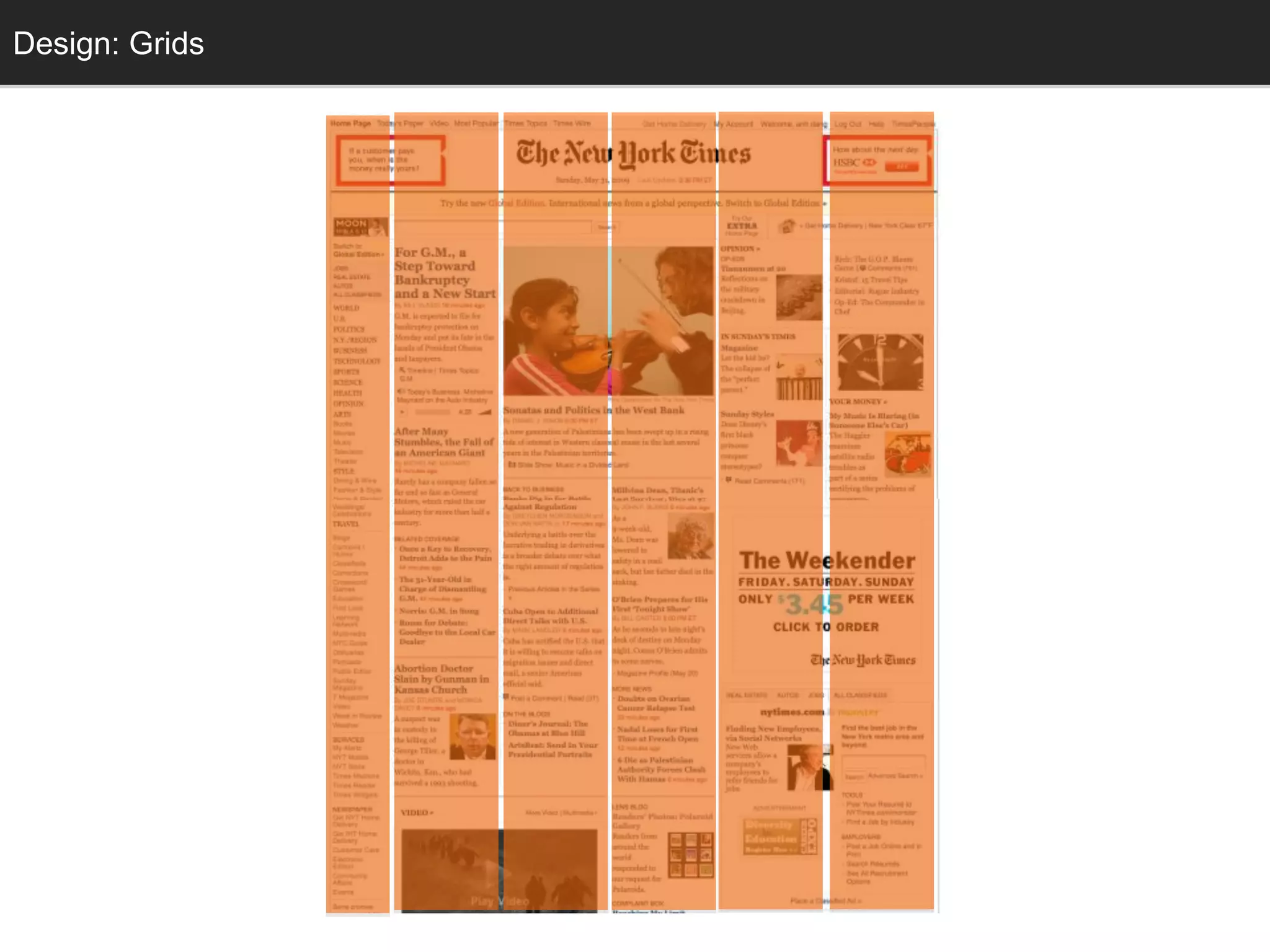 Design: Grids
  Grids
 