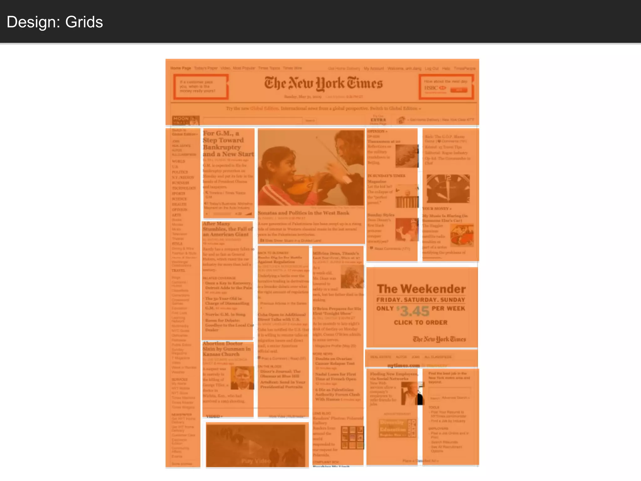 Design: Grids
  Grids
 