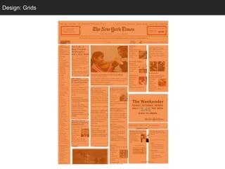 Design: Grids
  Grids
 