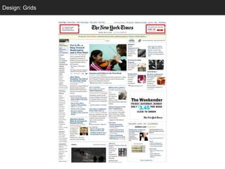 Design: Grids
  Grids
 