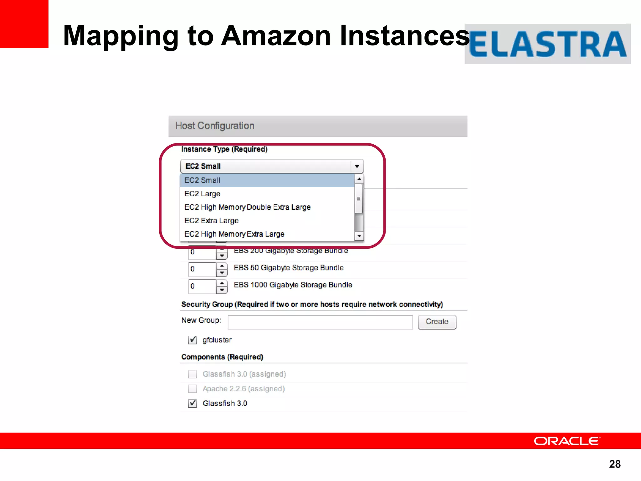Mapping to Amazon Instances




                              28
 