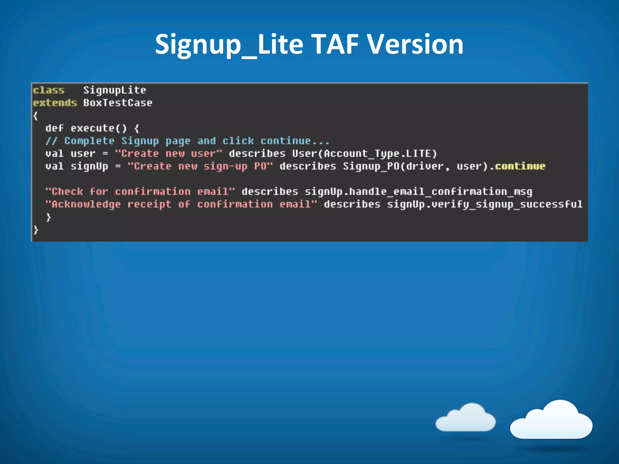 Signup_Lite	
  TAF	
  Version	
  
 