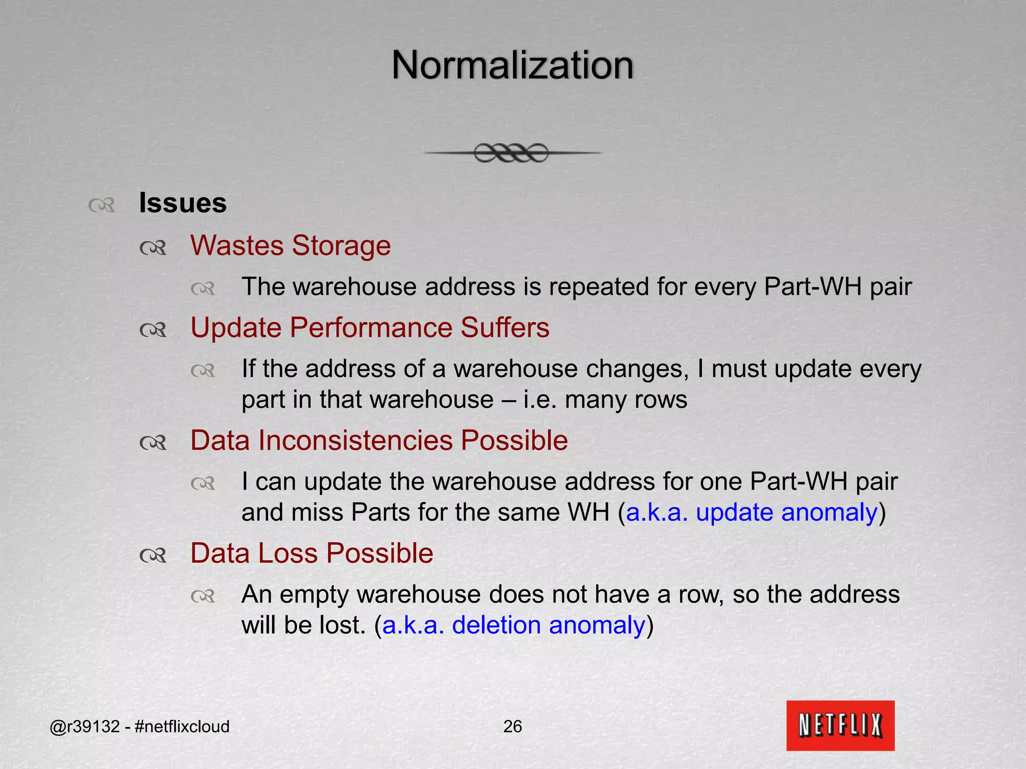  SimpleDB domains are sparse and schema-less