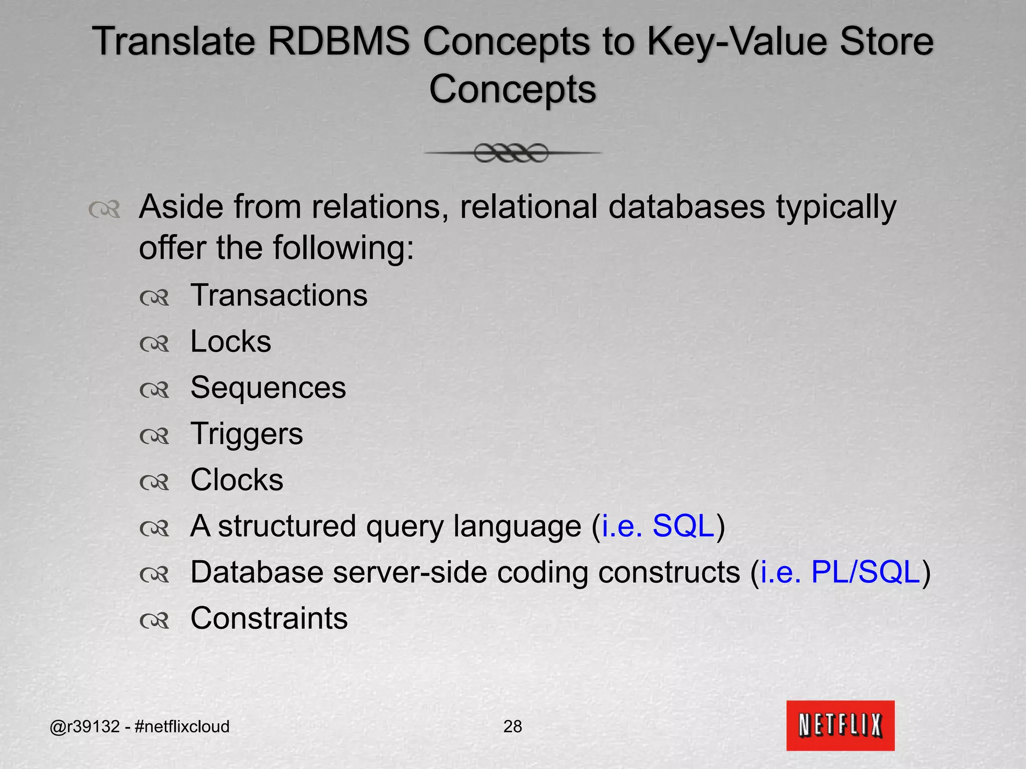  Each item must have a unique Key