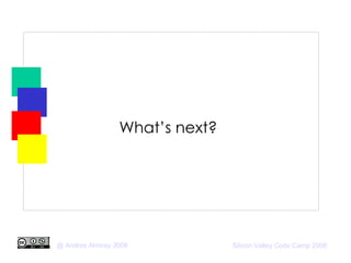 What’s next? 