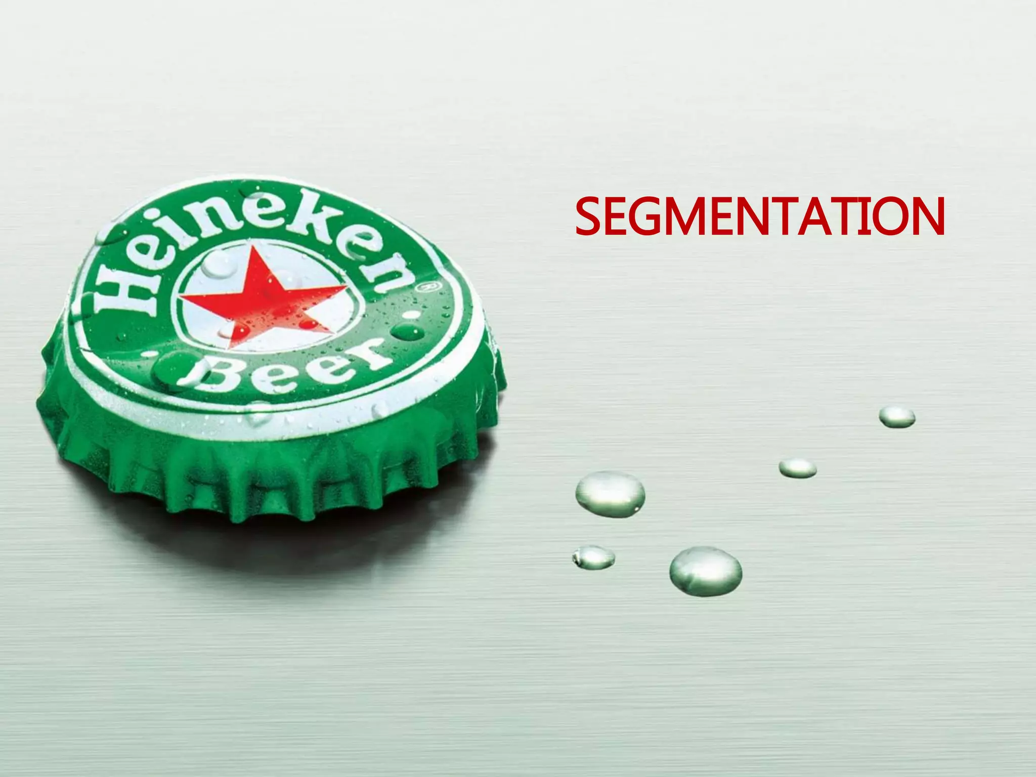 SEGMENTATION
 