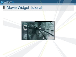 Movie Widget Tutorial