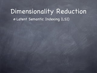 SVD and the Netflix Dataset