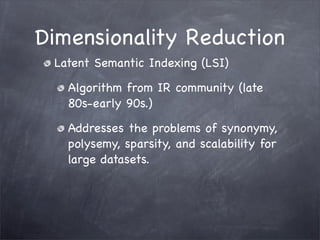 SVD and the Netflix Dataset