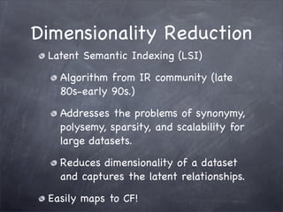 SVD and the Netflix Dataset