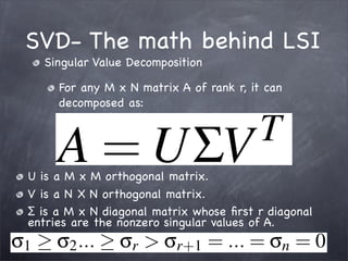 SVD and the Netflix Dataset
