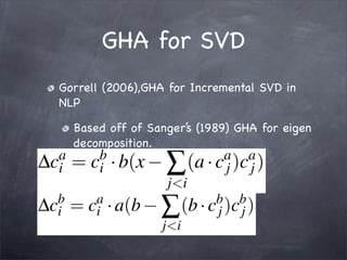 SVD and the Netflix Dataset