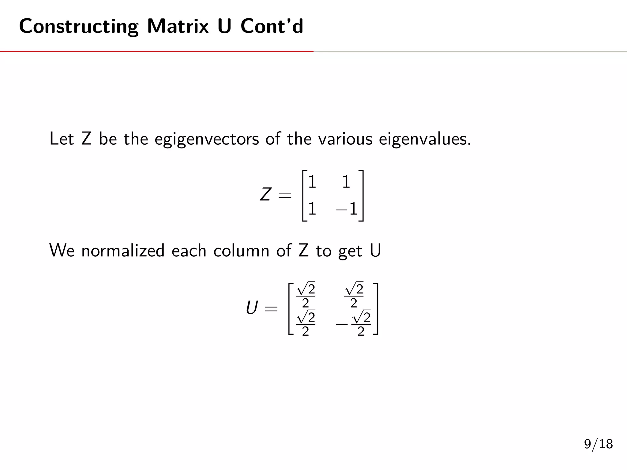 11 − λ 1
1 11 − λ
 