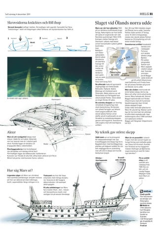 Cover story, eight page spread: The hidden treasures below | PDF