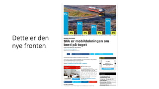 De-e  er  den  
nye  fronten
 