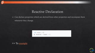 Svelte as a Reactive Web Framework | PDF