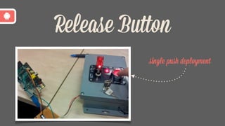 Release Button
single push deployment
 
