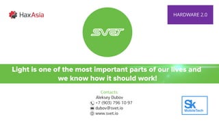 SVET for home - mobile control
 