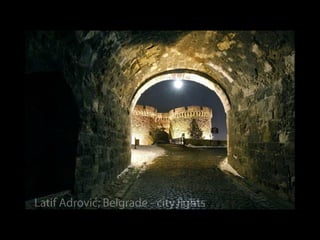 Belgrad in der Nacht