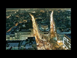 Belgrad in der Nacht