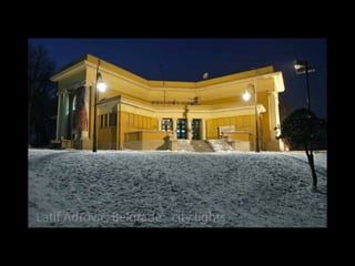 Belgrad in der Nacht