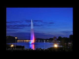 Belgrad in der Nacht