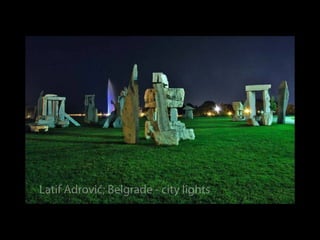 Belgrad in der Nacht