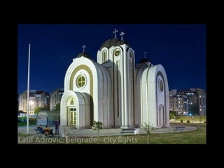 Belgrad in der Nacht