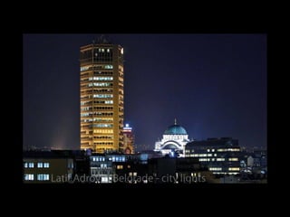Belgrad in der Nacht