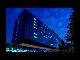 Belgrad in der Nacht