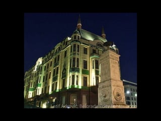 Belgrad in der Nacht