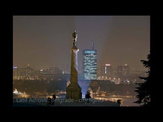 Belgrad in der Nacht