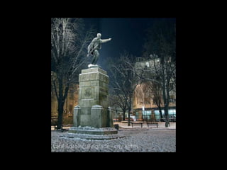 Belgrad in der Nacht