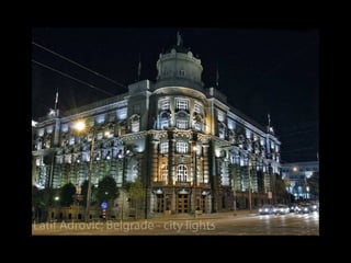 Belgrad in der Nacht