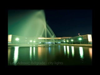 Belgrad in der Nacht