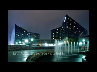 Belgrad in der Nacht