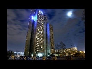 Belgrad in der Nacht