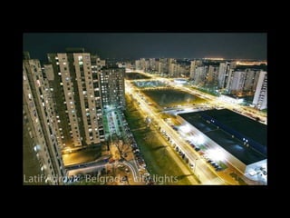 Belgrad in der Nacht