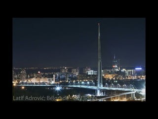 Belgrad in der Nacht