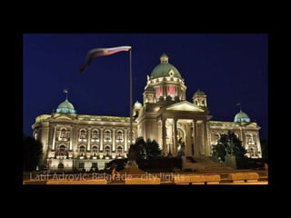 Belgrad in der Nacht