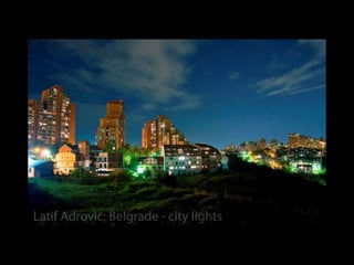 Belgrad in der Nacht