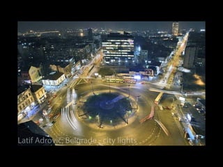 Belgrad in der Nacht