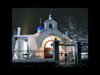 Belgrad in der Nacht